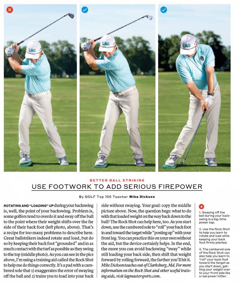 The RockShot™ Pressure Plate