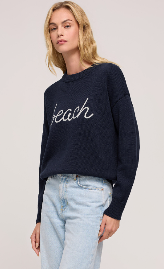 Z Supply Beach Boyfriend Sweater