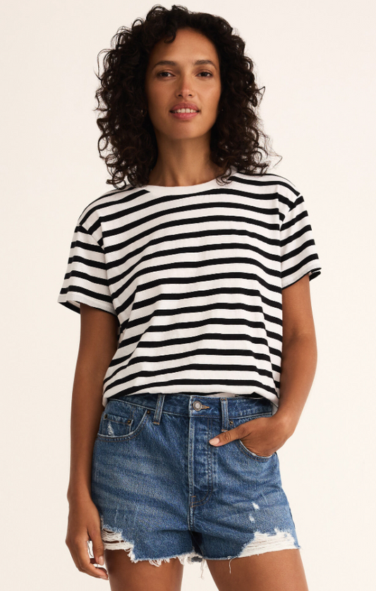 Z Supply Go To Striped Tee