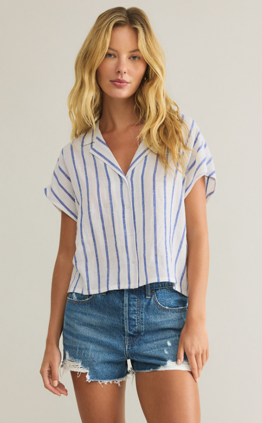 Z Supply Parallel Button Down Top
