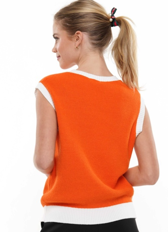 Tiger Face Gameday Sweater Vest