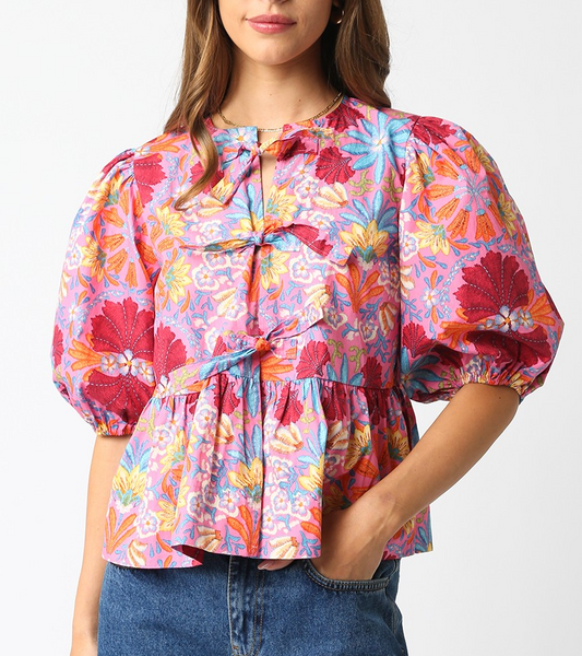 Reese Floral Shirt