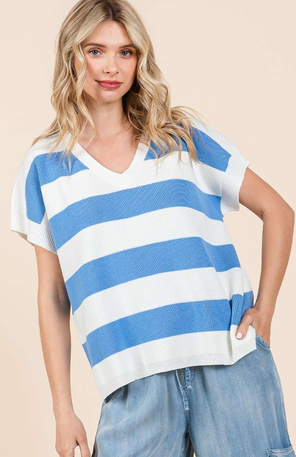 Hanna Stripe Sweater