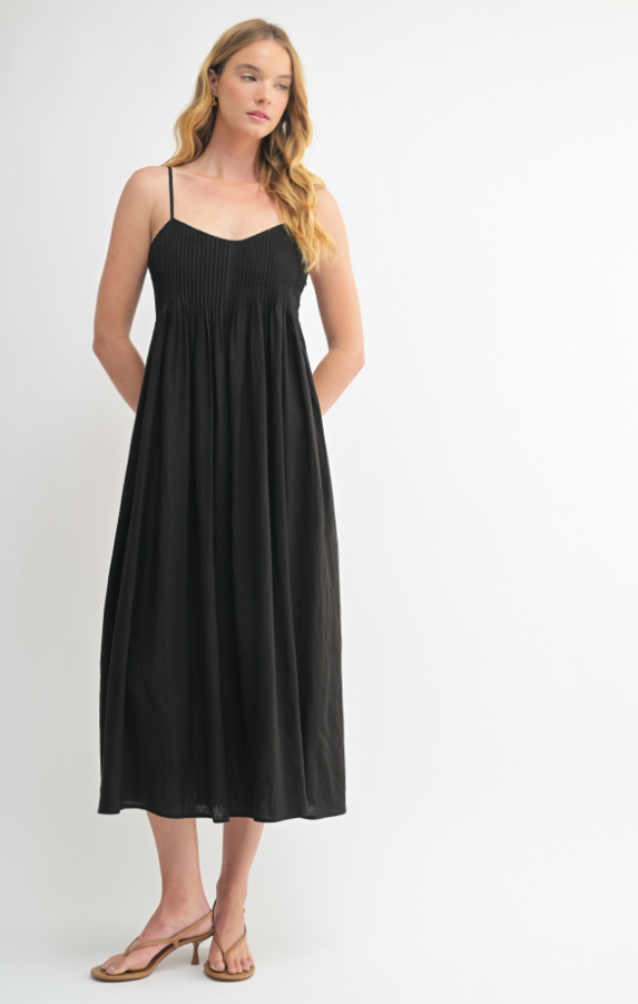 Jaymie Linen Blend Dress