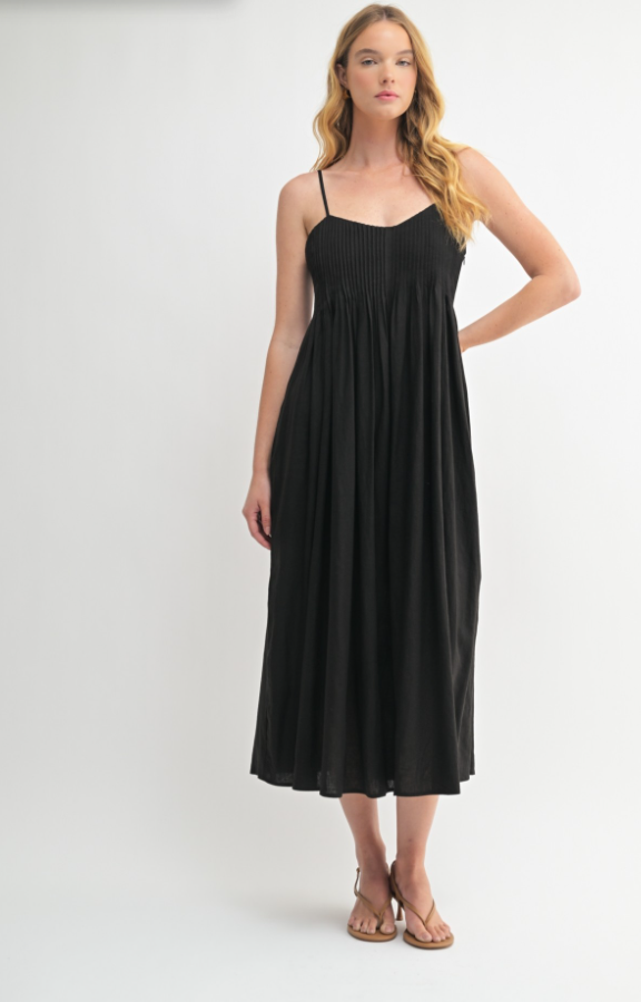 Jaymie Linen Blend Dress
