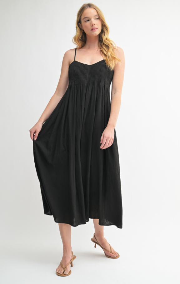 Jaymie Linen Blend Dress