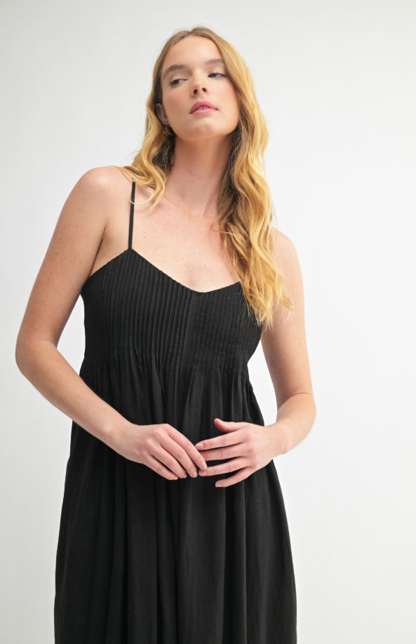 Jaymie Linen Blend Dress