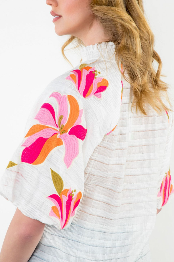 Yasmine Embroiderd Top