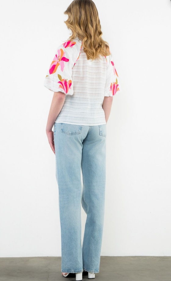 Yasmine Embroiderd Top