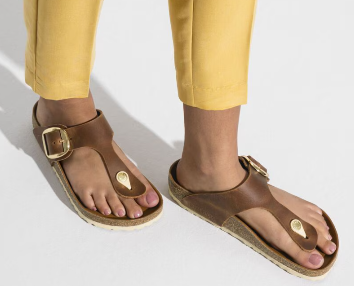 Birkenstock Gizeh Big Buckle Oiled Leather