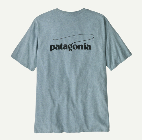Patagonia Men's Casting Logo Responsibili-Tee