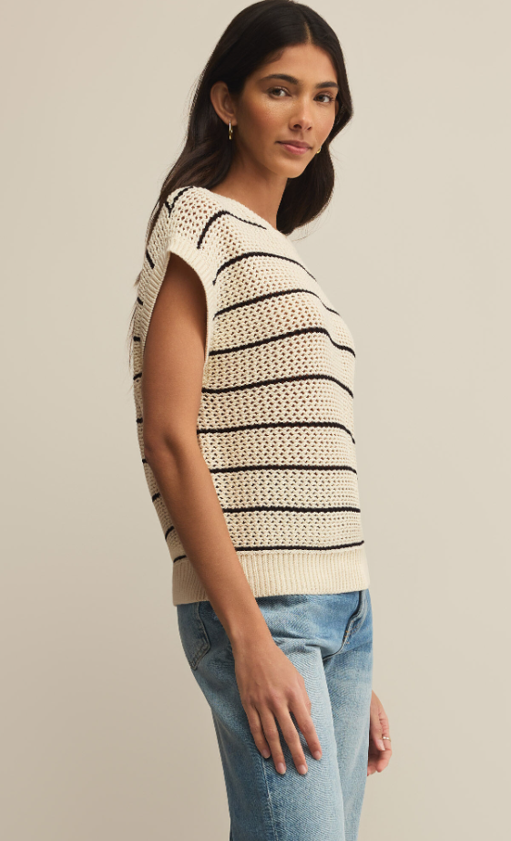 Z Supply Ines Striped Sweater