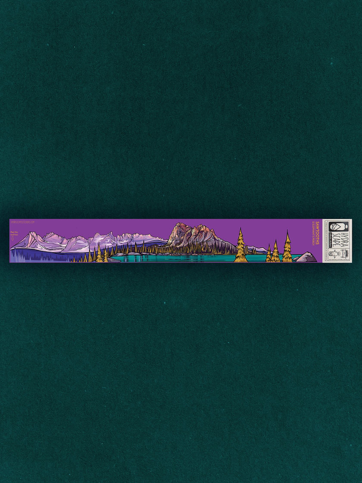 Sawtooths & Elephant's Perch Infinity Sticker