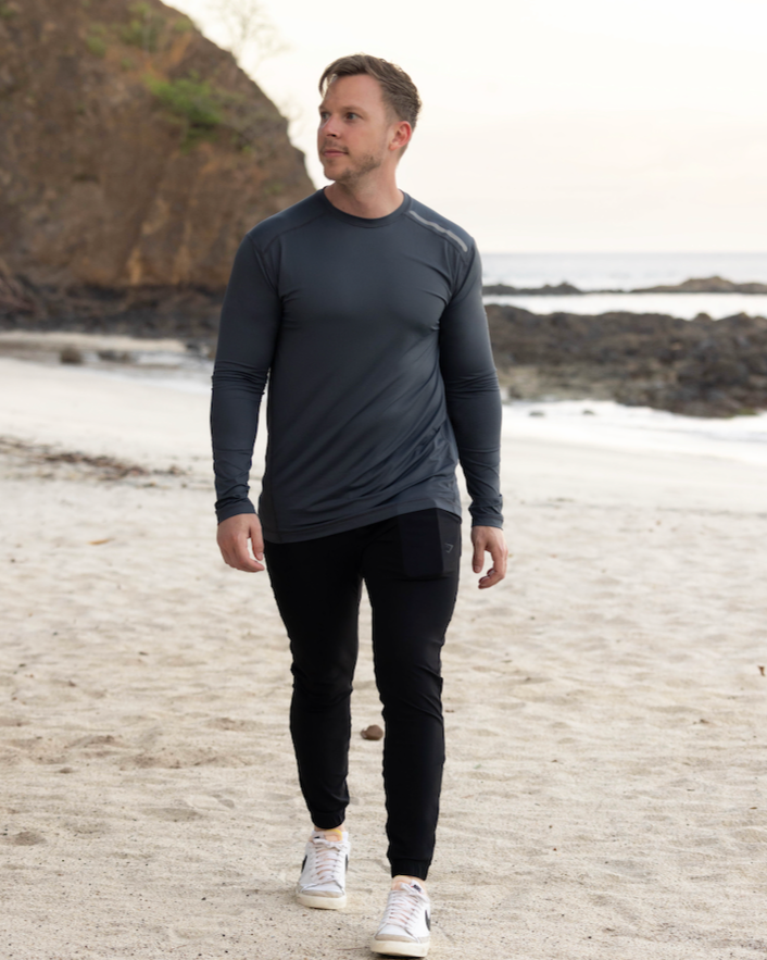 MEN'S LONG SLEEVE JET TEE (12002)