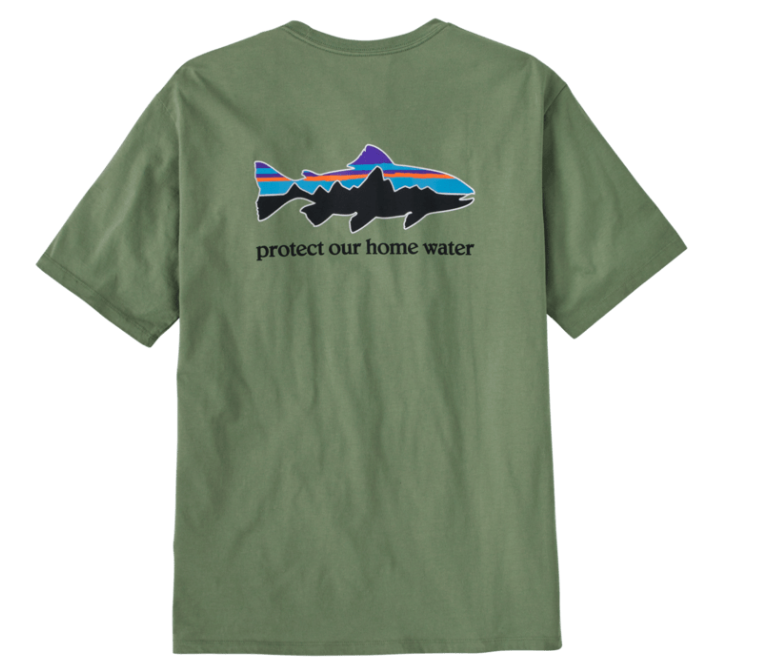 Patagonia Men's Home Water Trout Organic T-Shirt (Past Season)