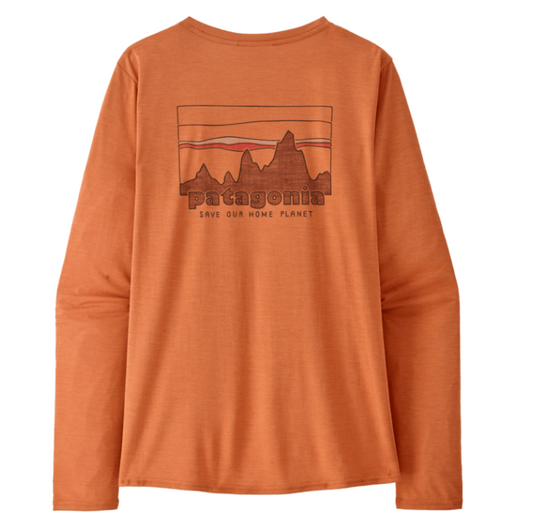 Patagonia Women's Long-Sleeved Capilene Cool Daily Graphic Shirt