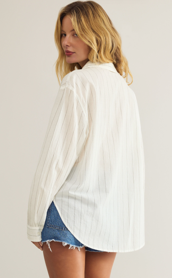 Z Supply Seaport Striped Shirt