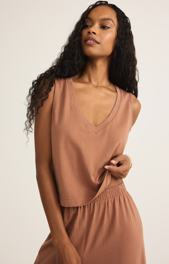 Z Supply Sloane V-Neck Top
