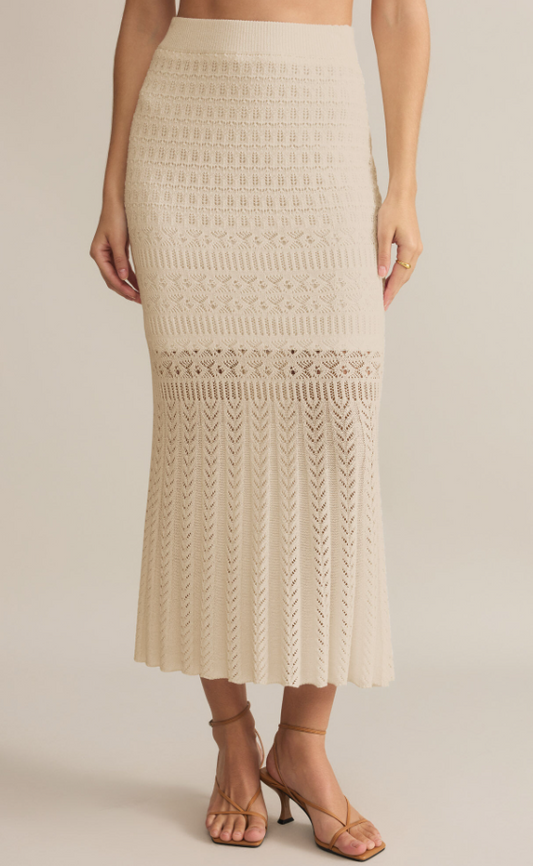 Z Supply Soria Crochet Skirt