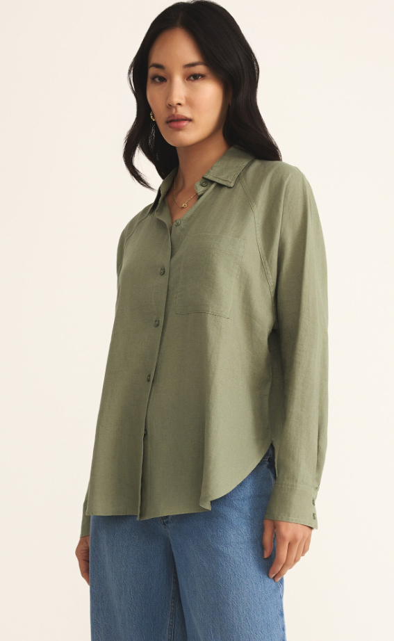 Z Supply The Perfect Linen Top