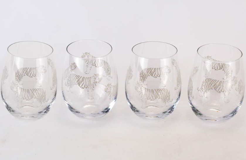 On the Prowl Wine Glass Gift Set