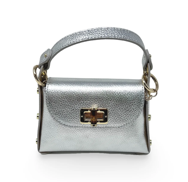 German Fuentes Bamboo Leather Bag