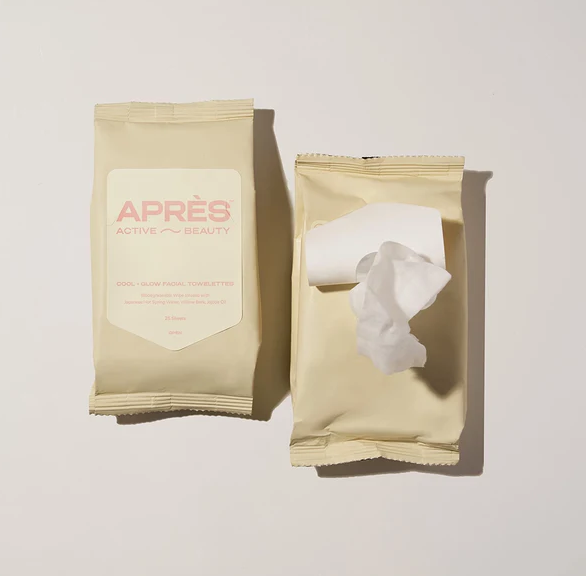 Apres Beauty Cool + Glow Facial Towelettes