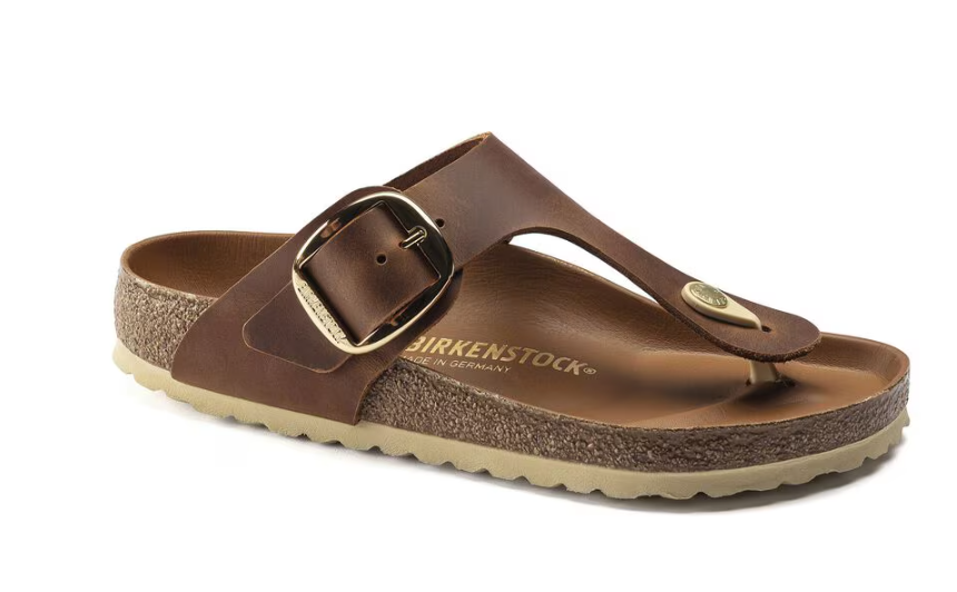 Birkenstock Gizeh Big Buckle Oiled Leather