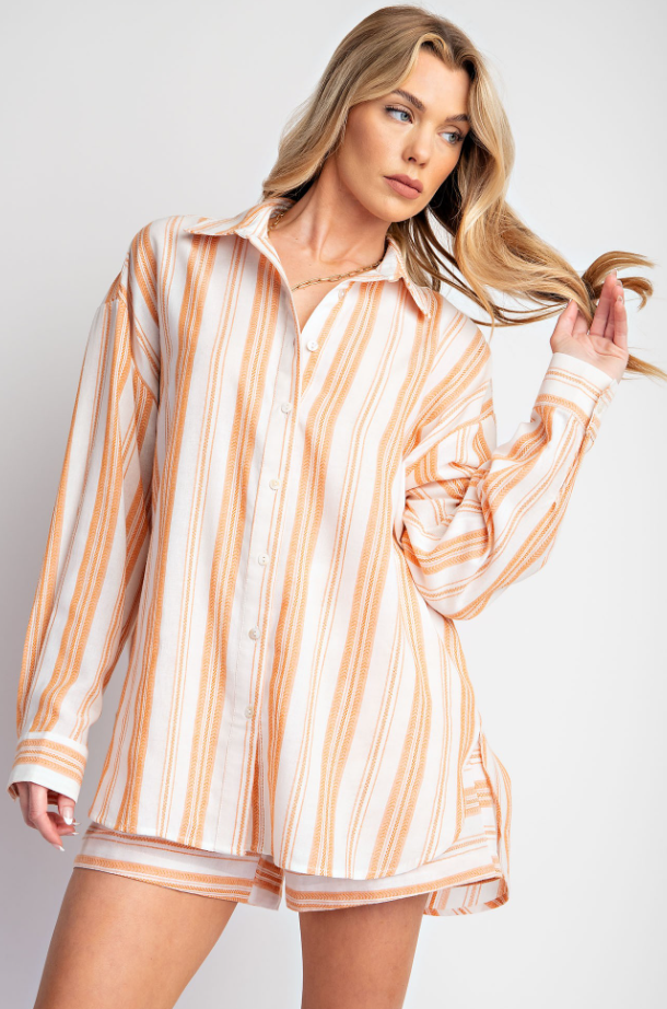 Ryleigh Stripe Button Down Shirt