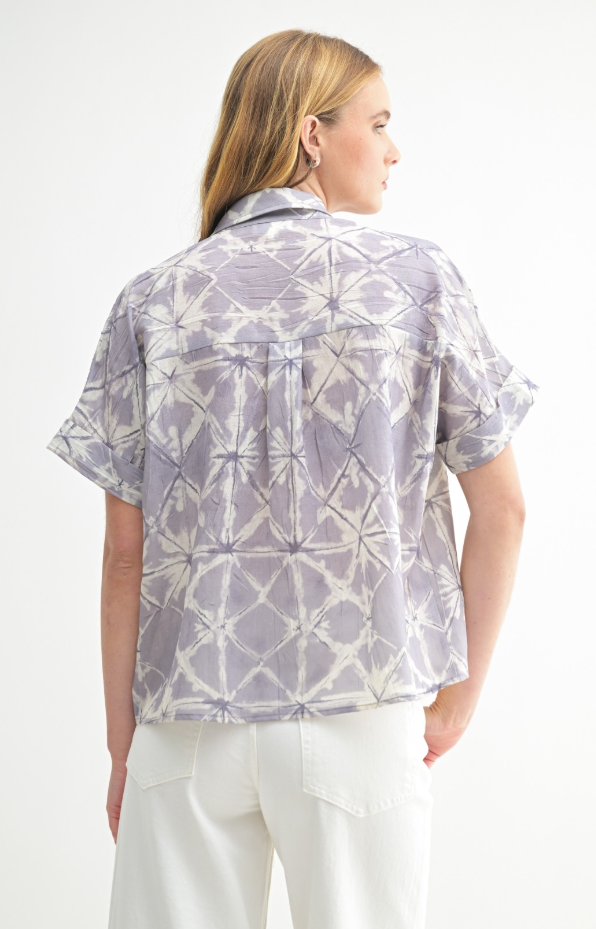 Juniper Geo Print Blouse