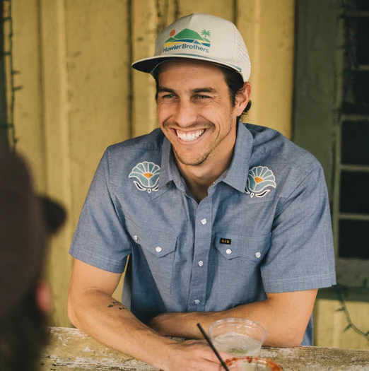 Howler Brothers Crosscut Deluxe Snapshirt Short Sleeve