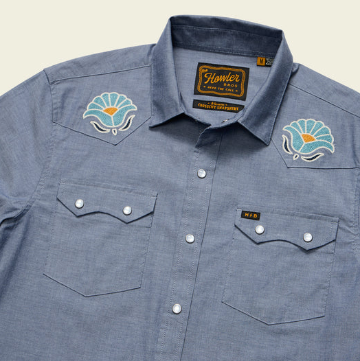 Howler Brothers Crosscut Deluxe Snapshirt Short Sleeve
