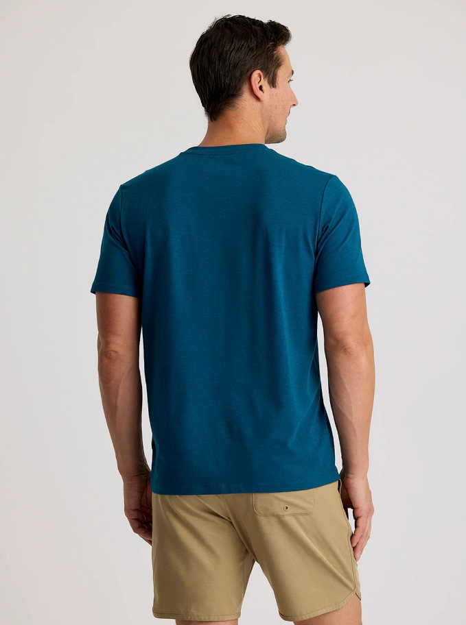 Free Fly Men's Bamboo Current Pocket Tee