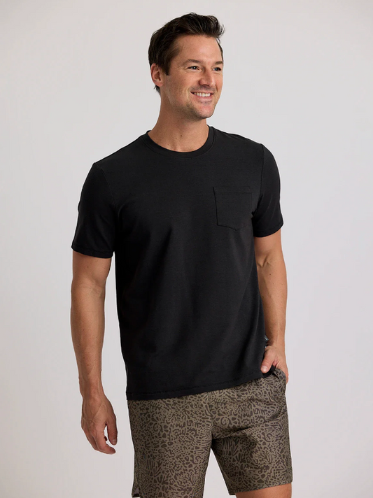 Free Fly Men's Bamboo Current Pocket Tee