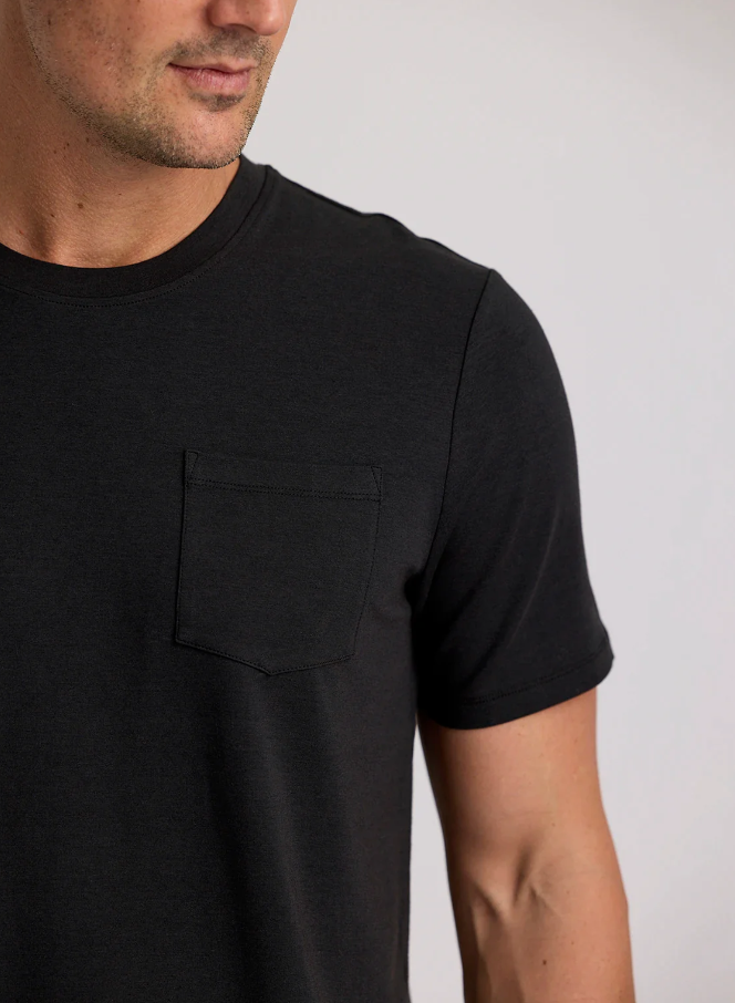 Free Fly Men's Bamboo Current Pocket Tee