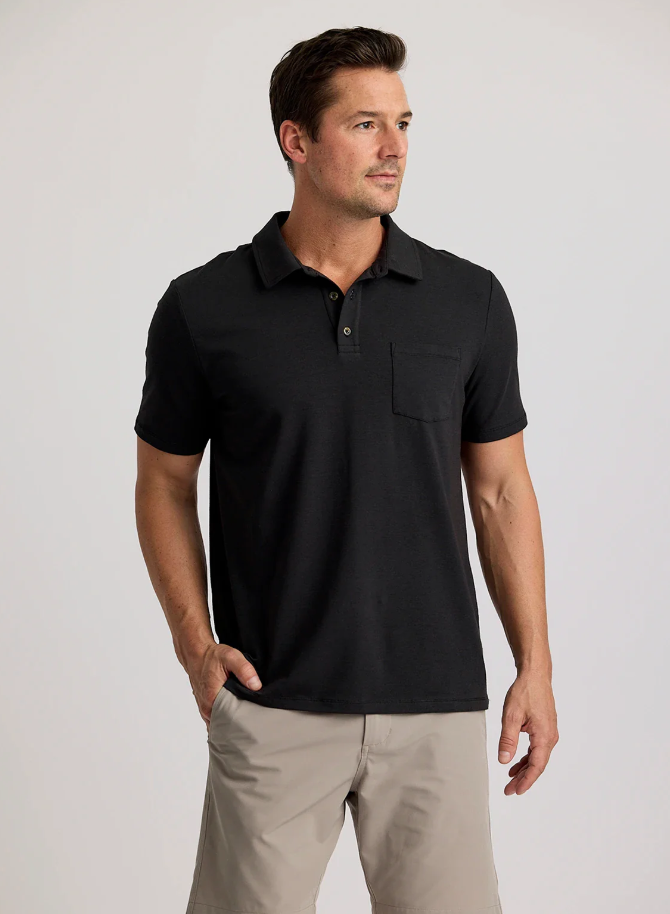 Free Fly Men's Bamboo Current Polo