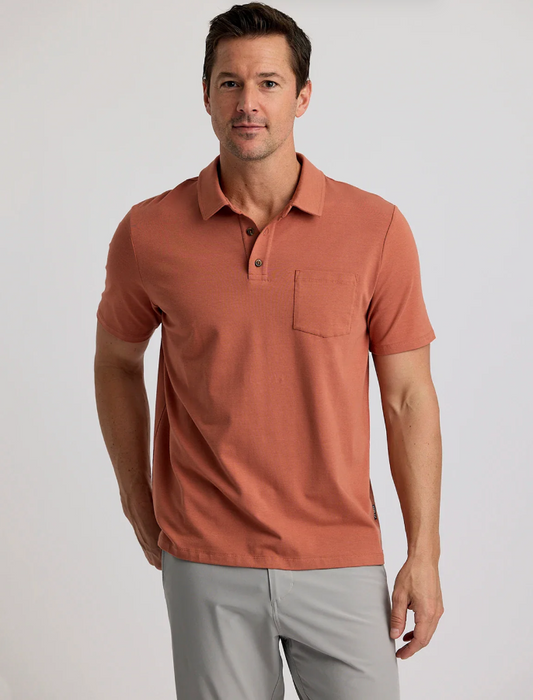 Free Fly Men's Bamboo Current Polo