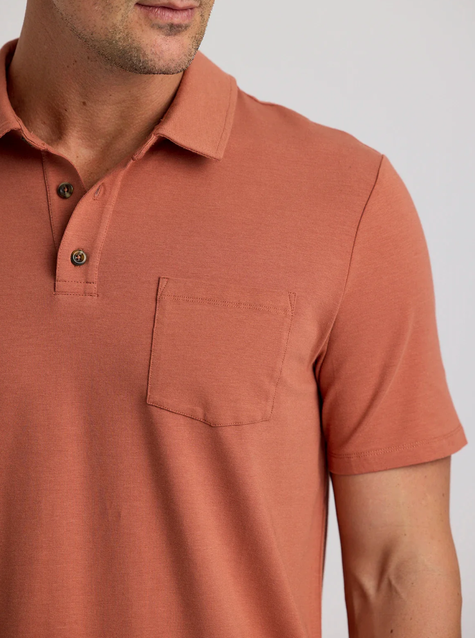 Free Fly Men's Bamboo Current Polo