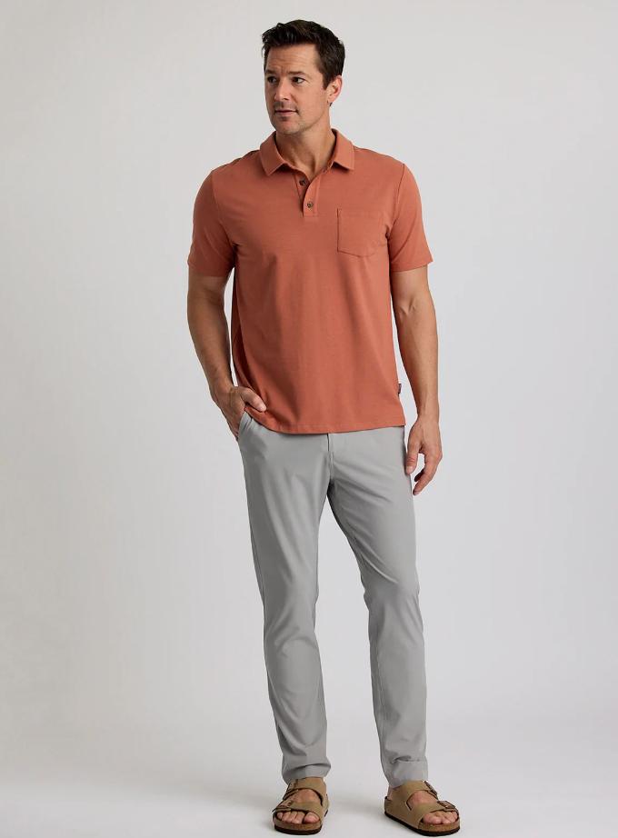 Free Fly Men's Bamboo Current Polo