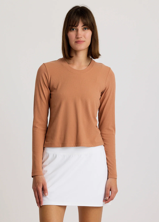 Free Fly Women's Ribbed Bamboo Long Sleeve