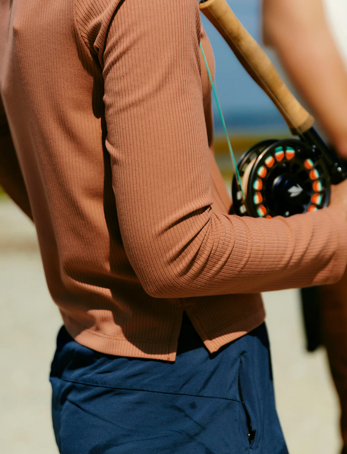 Free Fly Women's Ribbed Bamboo Long Sleeve