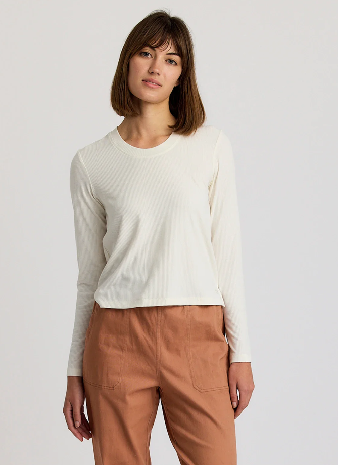 Free Fly Women's Ribbed Bamboo Long Sleeve
