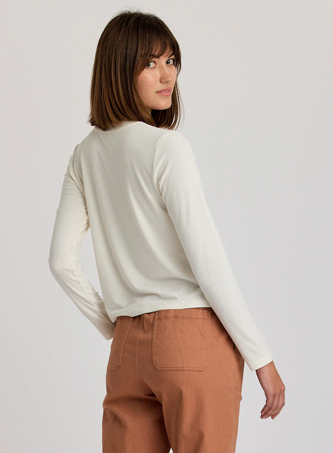 Free Fly Women's Ribbed Bamboo Long Sleeve