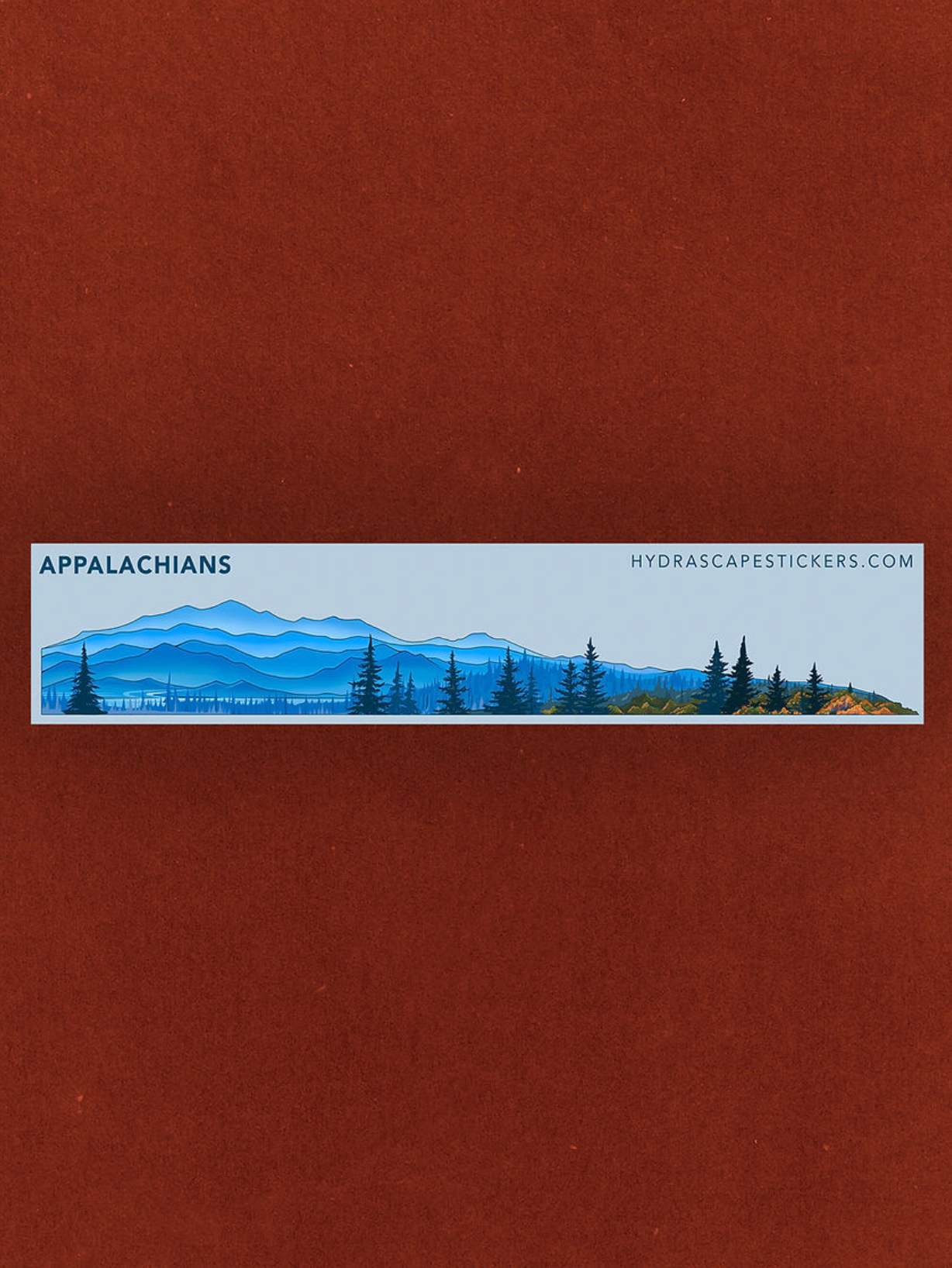 Appalachia Miniscape Sticker