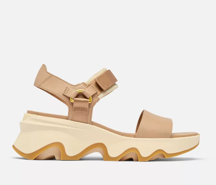 Sorel Women's Kinetic Impact Y-Strap High Wedge Sandal