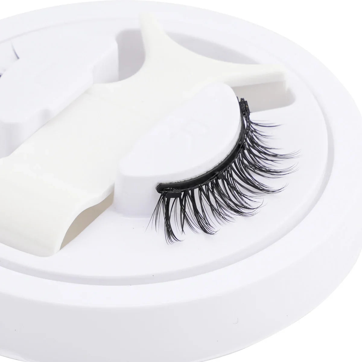 Magnetic Eyelashes – Reusable Faux Mink Natural Lashes with Tweezers Set