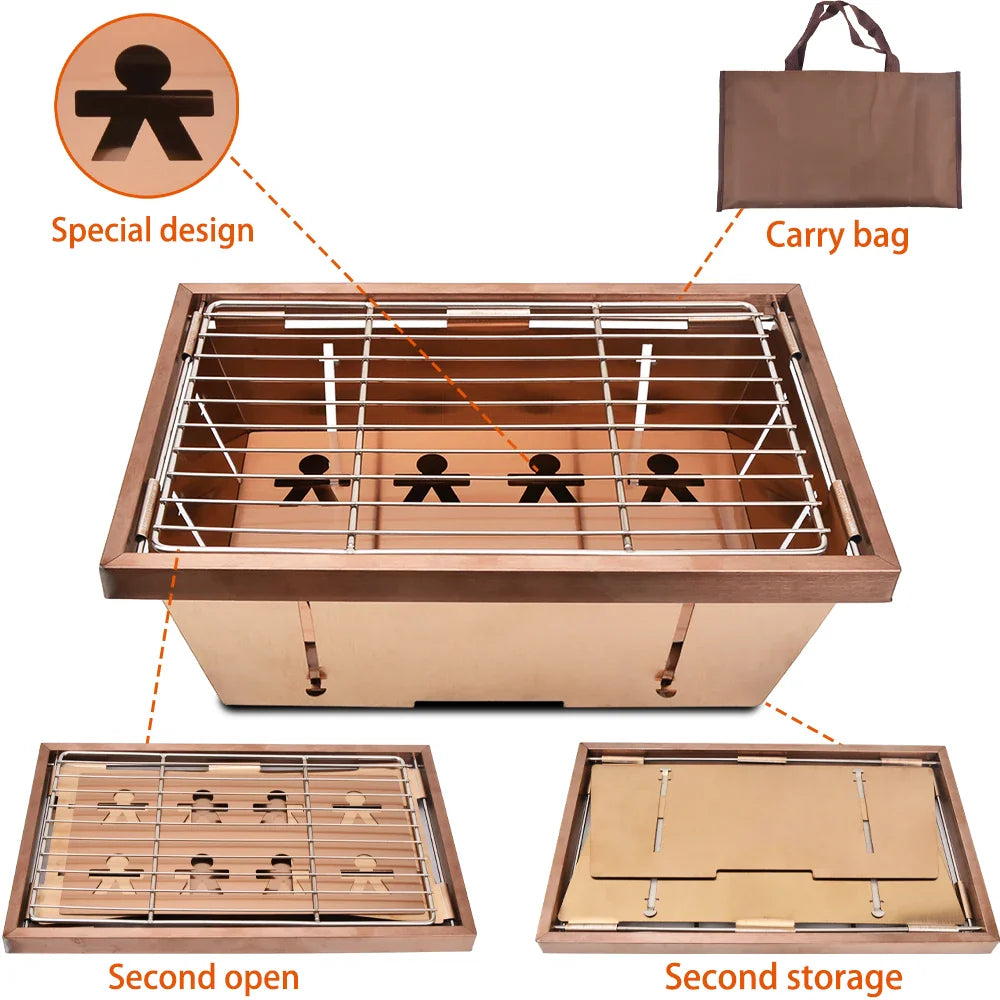 BBQ Grill Table Outdoor Picnic Table