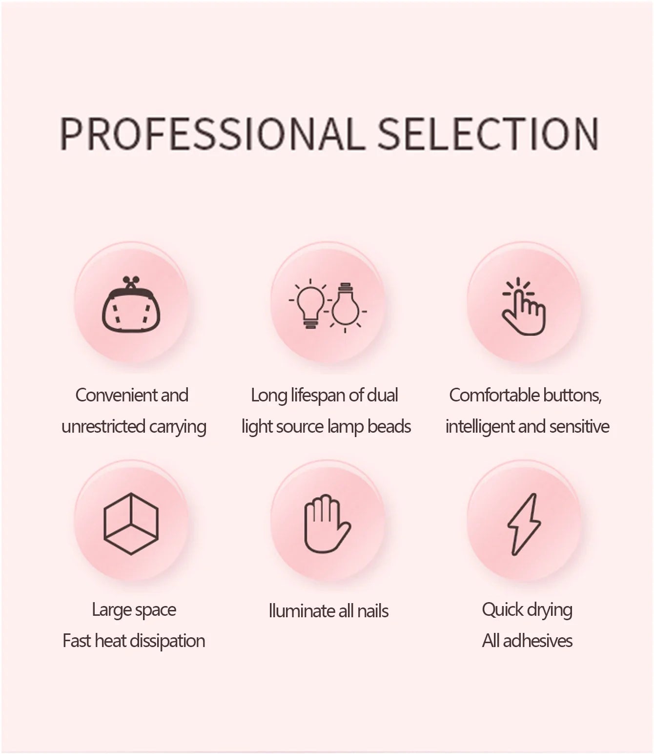 Nail lamp LED- HMT15NL