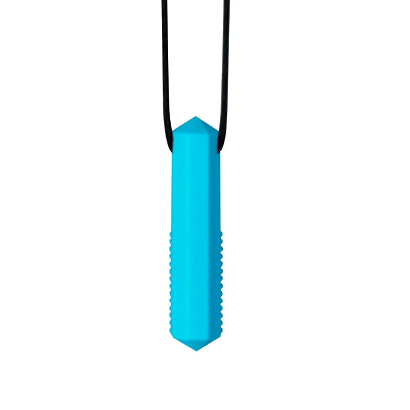 Silicone Teether Necklace for Kids | Chewy Sensory Pendant for Autism & ADHD | Oral Motor Therapy Tool