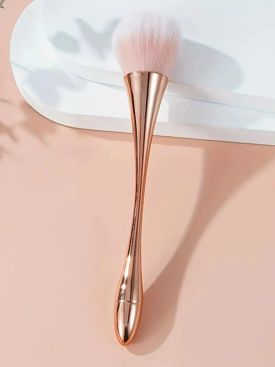Rose Gold Makeup Brush